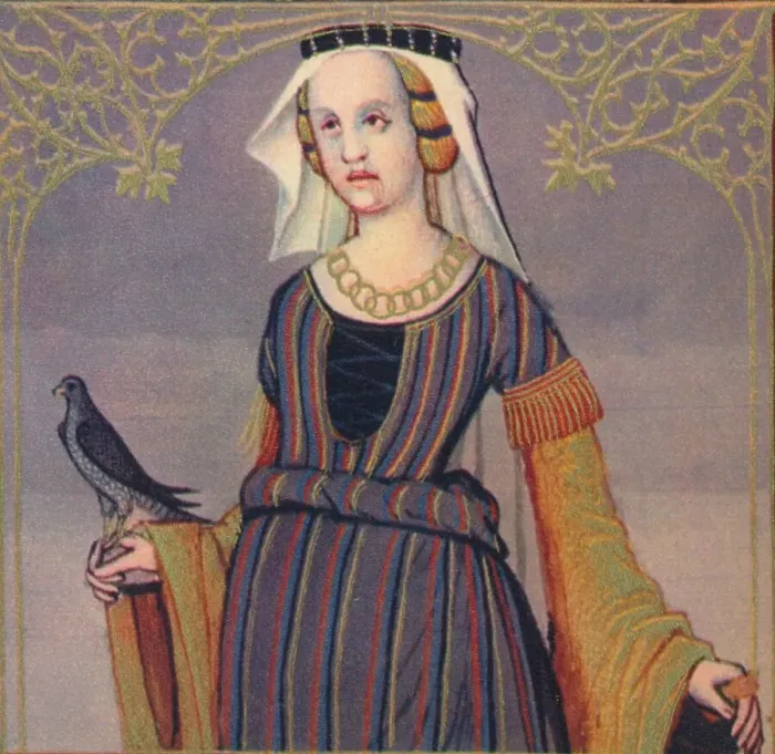 Framed Print : Megulia - La Bien Dotee, 1403, (1939). Artist: Master of Berrys Cleres Femmes Framed Print : Megulia - La Bien Dotee, 1403, (1939). Artist: Master of Berrys Cleres Femmes