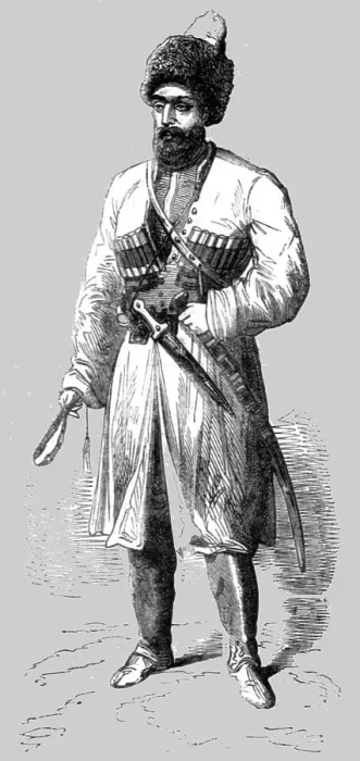 Framed Print : Mehemet Emin, Circassian Envoy, 1854. Creator: Unknown Framed Print : Mehemet Emin, Circassian Envoy, 1854. Creator: Unknown