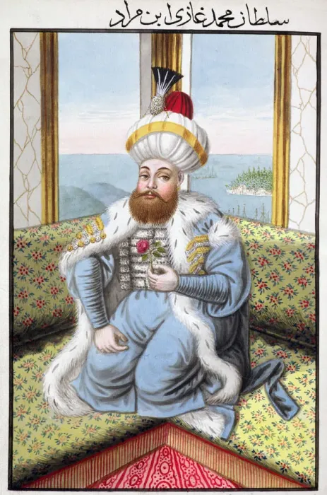 Framed Print : Mehmed II, Ottoman Emperor, (1808) Framed Print : Mehmed II, Ottoman Emperor, (1808)