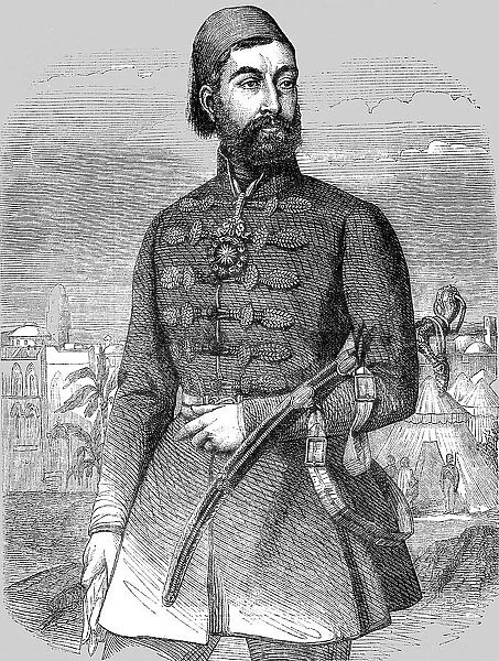 Mehmed Pasha; Grand Vizier of Turkey, 1854. Creator: Unknown