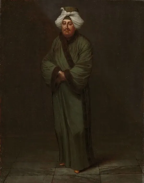 Framed Print : Mehmet, the vizir kâhyasi, c.1727-c.1730. Creator: Jean Baptiste Vanmour Framed Print : Mehmet, the vizir kâhyasi, c.1727-c.1730. Creator: Jean Baptiste Vanmour