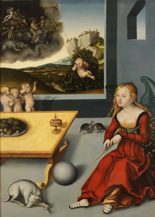 Framed Print : The Melancholy, 1532 Framed Print : The Melancholy, 1532