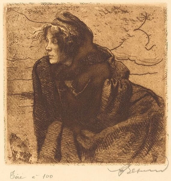 Melancholy (Melancolie), 1888. Creator: Paul Albert Besnard