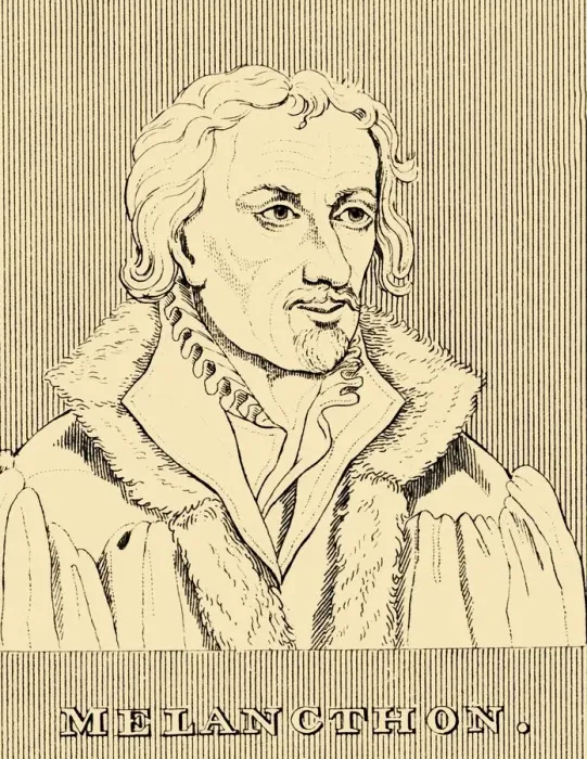 Framed Print : Melancthon, (1497-1560), 1830. Creator: Unknown Framed Print : Melancthon, (1497-1560), 1830. Creator: Unknown