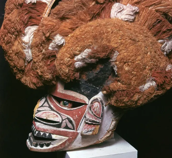 Framed Print : Melanesian mask from New Ireland Framed Print : Melanesian mask from New Ireland
