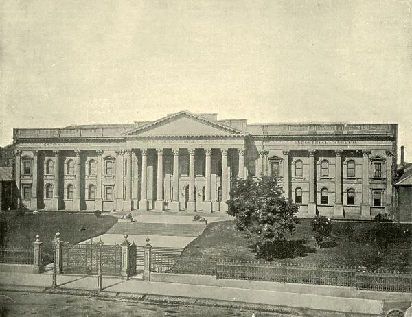 The Melbourne Public Library, 1901. Creator: Unknown