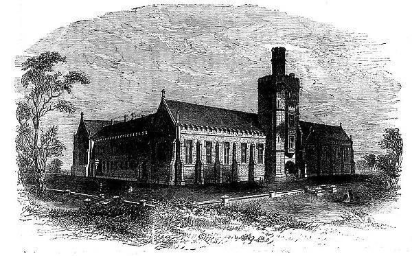 Melbourne University, 1858. Creator: Thomas Gilks