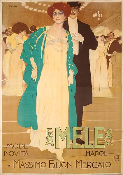 Mele Mode Novita, 1909. Creator: Metlicovitz, Leopoldo (1868-1944)
