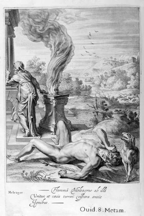 Framed Print : Meleager, 1655. Artist: Michel de Marolles Framed Print : Meleager, 1655. Artist: Michel de Marolles