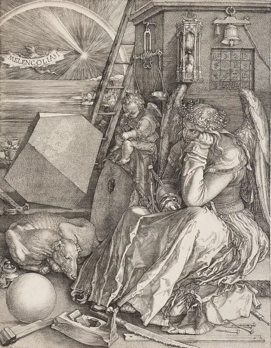 Framed Print : Melencolia I. Artist: Durer, Albrecht (1471-1528) Framed Print : Melencolia I. Artist: Durer, Albrecht (1471-1528)