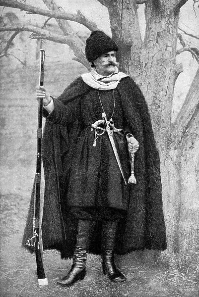 A member of the Georgian aristocracy, 1922