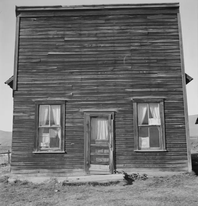 Framed Print : Member of Ola self help sawmill co-op... Jacknife Saloon, Gem County, Idaho, 1939. Creator: Dorothea Lange Framed Print : Member of Ola self help sawmill co-op... Jacknife Saloon, Gem County, Idaho, 1939. Creator: Dorothea Lange