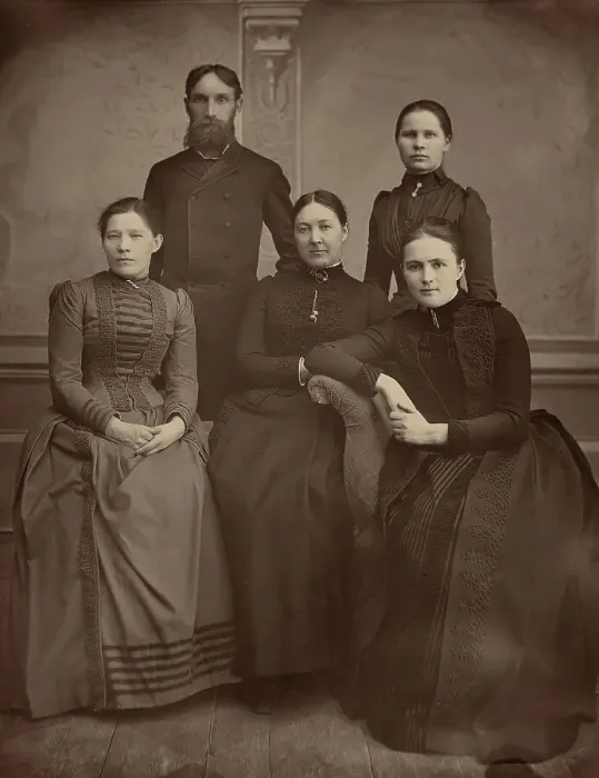 Framed Print : Members of the board of the Vladimir shelter, 1894. Creator: Akselrod Framed Print : Members of the board of the Vladimir shelter, 1894. Creator: Akselrod