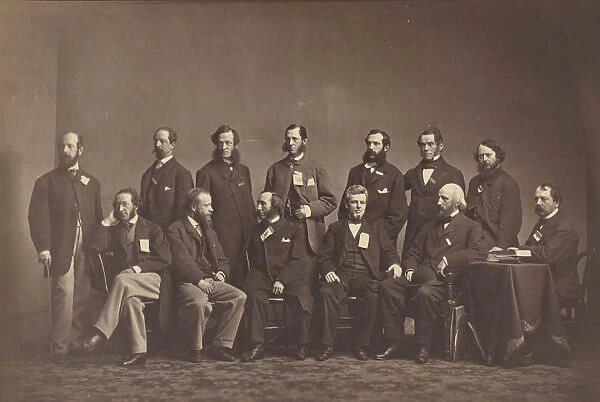 [Members of the New York Sanitary Commission], ca. 1860. Creator: Mathew Brady