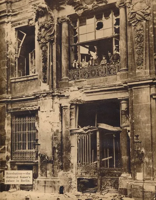 Framed Print : Members of the Peoples Marine Division on the Balcony of the City Palace, December 1918, 1918, (193 Framed Print : Members of the Peoples Marine Division on the Balcony of the City Palace, December 1918, 1918, (193