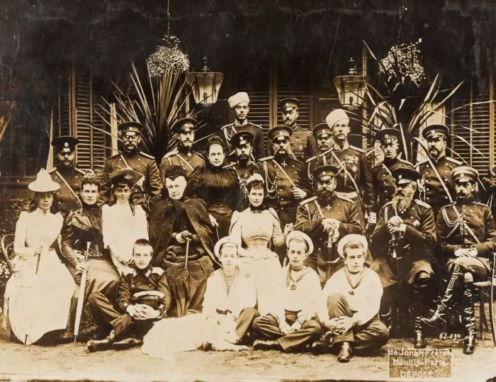 Framed Print : Members of the Romanov family at the summer military manoeuvres in Krasnoye Selo, 1892 Framed Print : Members of the Romanov family at the summer military manoeuvres in Krasnoye Selo, 1892