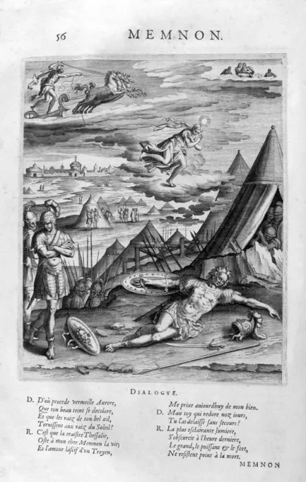Framed Print : Memnon, 1615. Artist: Leonard Gaultier Framed Print : Memnon, 1615. Artist: Leonard Gaultier