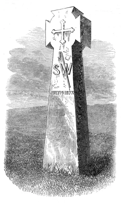 Framed Print : Memorial of Bishop Wilberforce, 1874. Creator: Unknown Framed Print : Memorial of Bishop Wilberforce, 1874. Creator: Unknown
