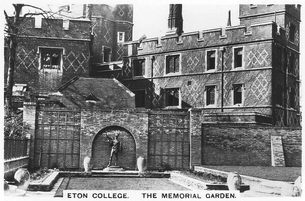 The Memorial Garden Eton College, 1936