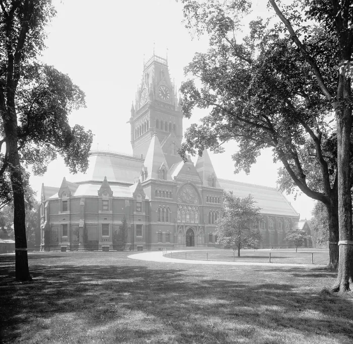 Framed Print : Memorial Hall, Harvard College, c1899. Creator: Unknown Framed Print : Memorial Hall, Harvard College, c1899. Creator: Unknown