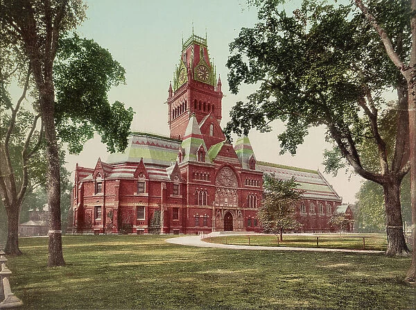 Memorial Hall, Harvard University, c1900. Creator: Unknown