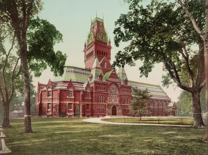 Framed Print : Memorial Hall, Harvard University, c1900. Creator: Unknown Framed Print : Memorial Hall, Harvard University, c1900. Creator: Unknown