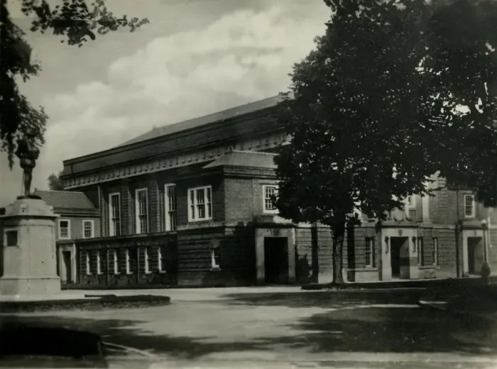 Framed Print : Memorial Hall, the Schools, Shrewsbury, c1920s. Creator: Unknown Framed Print : Memorial Hall, the Schools, Shrewsbury, c1920s. Creator: Unknown