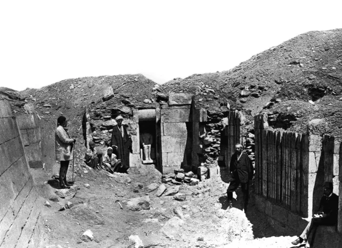 Framed Print : Memphis Saqqara, Egypt, 1893. Artist: Auguste Edouard Mariette Framed Print : Memphis Saqqara, Egypt, 1893. Artist: Auguste Edouard Mariette
