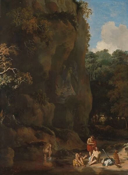 Men Bathing, 1650-1674. Creator: Gerbrand van den Eeckhout