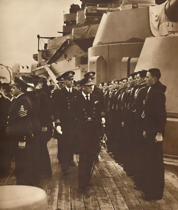 Framed Print : Men of H. M. S. Royal Oak, 1937 Framed Print : Men of H. M. S. Royal Oak, 1937