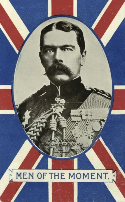 Framed Print : Men of the Moment, Herbert Kitchener, 1st Earl Kitchener, Secretary of State for War. Artist: Valentine Framed Print : Men of the Moment, Herbert Kitchener, 1st Earl Kitchener, Secretary of State for War. Artist: Valentine