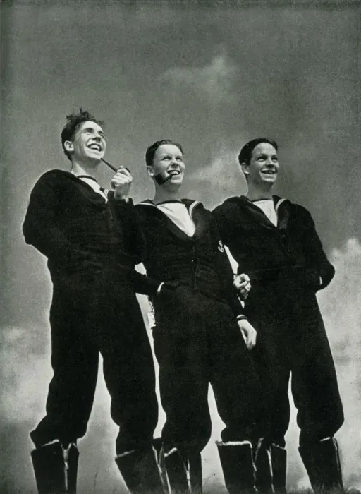 Framed Print : Men of the Royal Navy, c1943. Creator: Unknown Framed Print : Men of the Royal Navy, c1943. Creator: Unknown