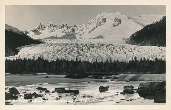 Mendenhall Glacier near Juneau, Alaska, c1940