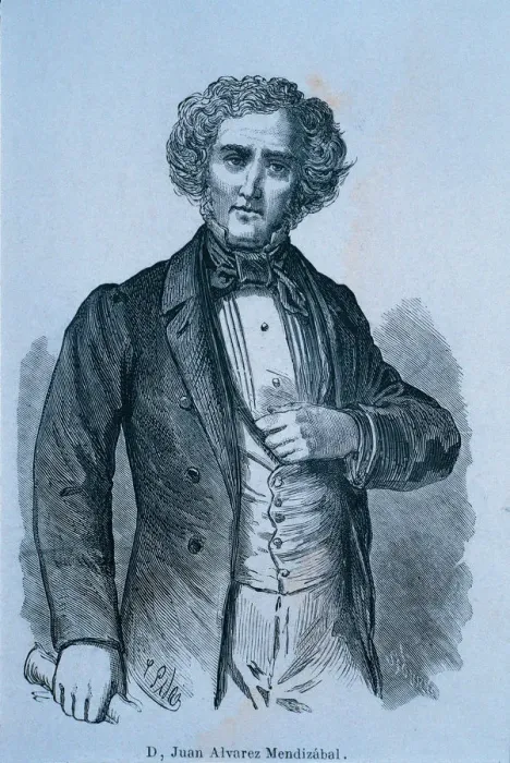 Framed Print : Mendizabal, Juan Alvarez Mendez (1790-1853), Spanish politician Framed Print : Mendizabal, Juan Alvarez Mendez (1790-1853), Spanish politician
