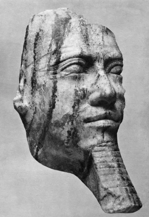 Framed Print : Menkaura (or possibly Khafra), Ancient Egyptian Pharoah, 1936 Framed Print : Menkaura (or possibly Khafra), Ancient Egyptian Pharoah, 1936