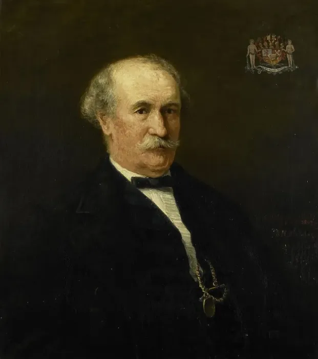 Framed Print : Menno David, Count of Limburg Stirum, Adjutant to the King, Lieutenant General, 1874. Creator: Hendrik Willem Mesdag Framed Print : Menno David, Count of Limburg Stirum, Adjutant to the King, Lieutenant General, 1874. Creator: Hendrik Willem Mesdag