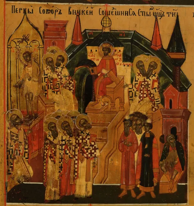 Framed Print : Menology of the month of July, between 1750 and 1800. Creator: Novgorod school Framed Print : Menology of the month of July, between 1750 and 1800. Creator: Novgorod school