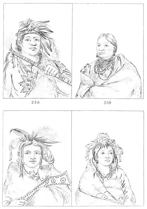 Framed Print : Menominees, 1841. Artist: Myers and Co Framed Print : Menominees, 1841. Artist: Myers and Co