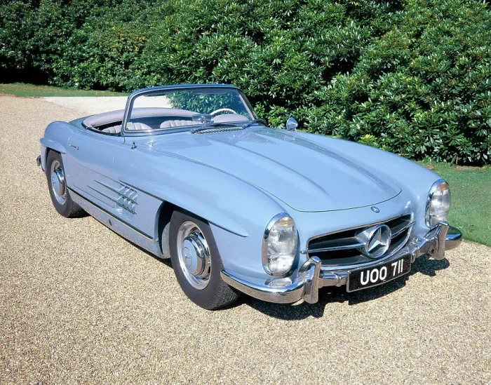 Framed Print : Mercedes 300SL Roadster, c1960 Framed Print : Mercedes 300SL Roadster, c1960