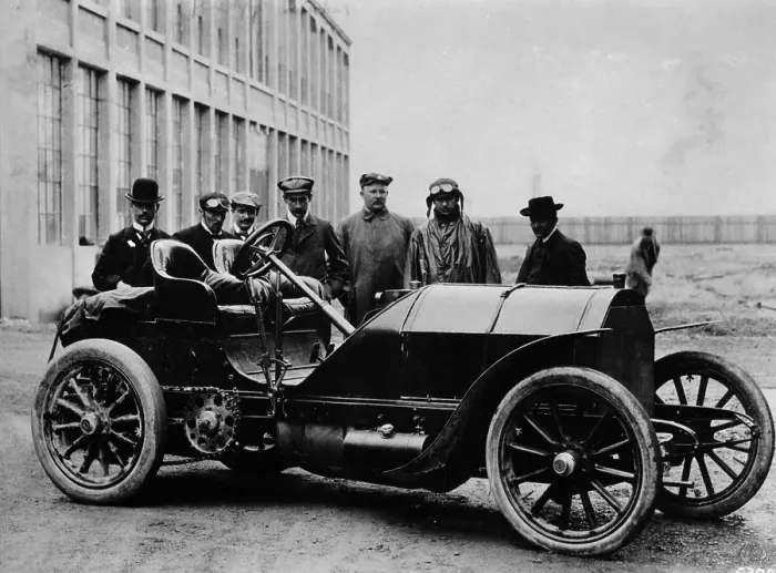 Framed Print : Mercedes 90 hp car, c1930-c1904 Framed Print : Mercedes 90 hp car, c1930-c1904