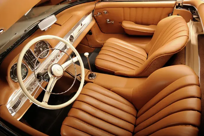 Framed Print : Mercedes Benz 300 SL roadster 1958. Artist: Simon Clay Framed Print : Mercedes Benz 300 SL roadster 1958. Artist: Simon Clay