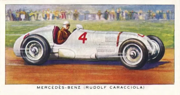 Framed Print : Mercedes-Benz (Rudolf Caracciola), 1938