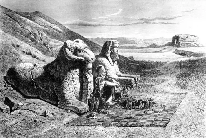 Framed Print : Merchant of Antiquites, Louqsor, Karnack, Egypt, 1871. Artist: G Werner Framed Print : Merchant of Antiquites, Louqsor, Karnack, Egypt, 1871. Artist: G Werner