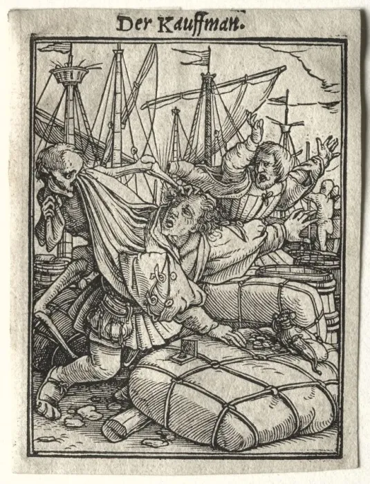 Framed Print : The Merchant. Creator: Hans Holbein (German, 1497 / 98-1543) Framed Print : The Merchant. Creator: Hans Holbein (German, 1497 / 98-1543)