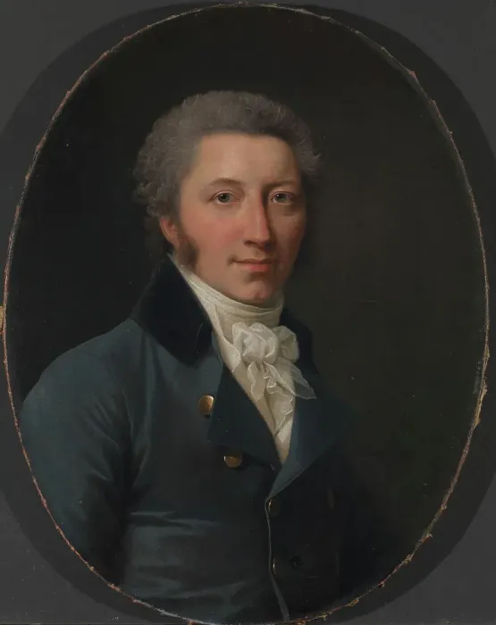 Framed Print : Merchant David Chrystie, 1801. Creator: Jens Juel Framed Print : Merchant David Chrystie, 1801. Creator: Jens Juel