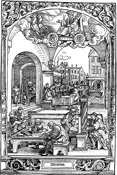 Mercury, 1531. Artist: Sebald Beham