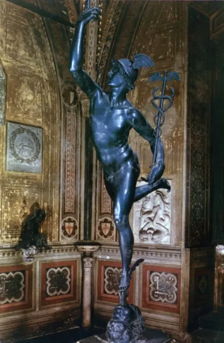 Framed Print : Mercury, 1580. Artist: Giambologna Framed Print : Mercury, 1580. Artist: Giambologna