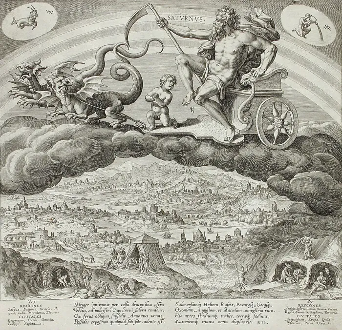 Framed Print : Mercury, c1585. Creator: Johann Sadeler I Framed Print : Mercury, c1585. Creator: Johann Sadeler I