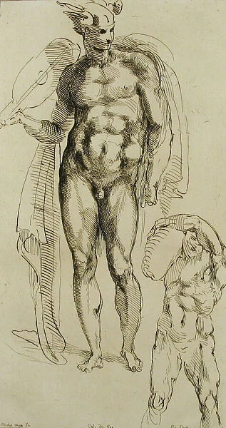 Mercury, mid-18th century. Creator: Caylus, Anne-Claude-Philippe de