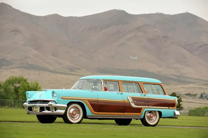 Framed Print : Mercury Monterey station wagon 1955. Artist: Simon Clay Framed Print : Mercury Monterey station wagon 1955. Artist: Simon Clay